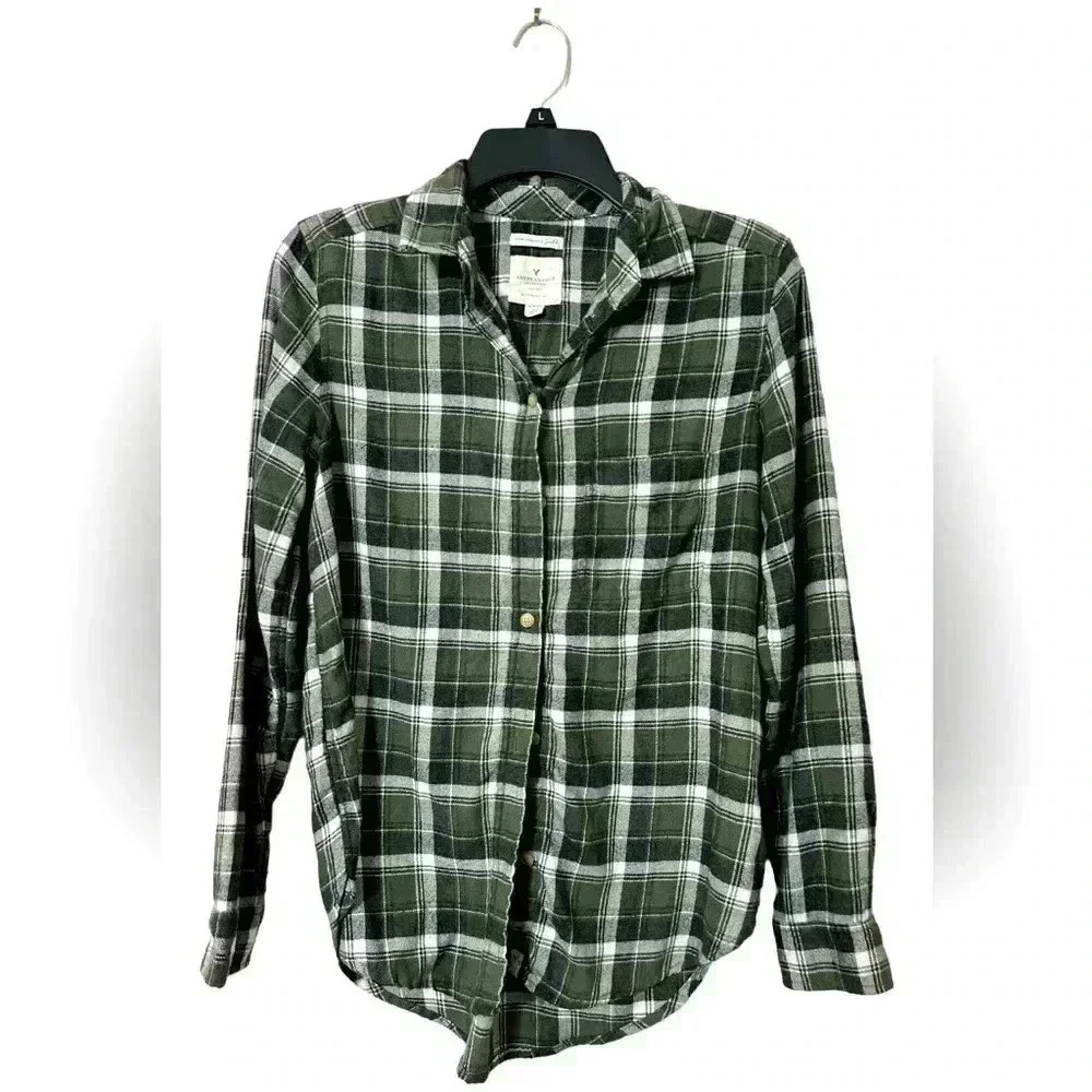 American Eagle Boyfriend Fit Flannel